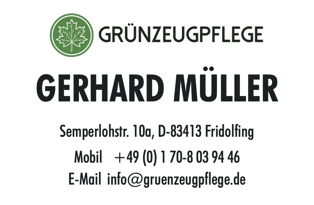 Grünzeugpflege Gerhard Müller 
